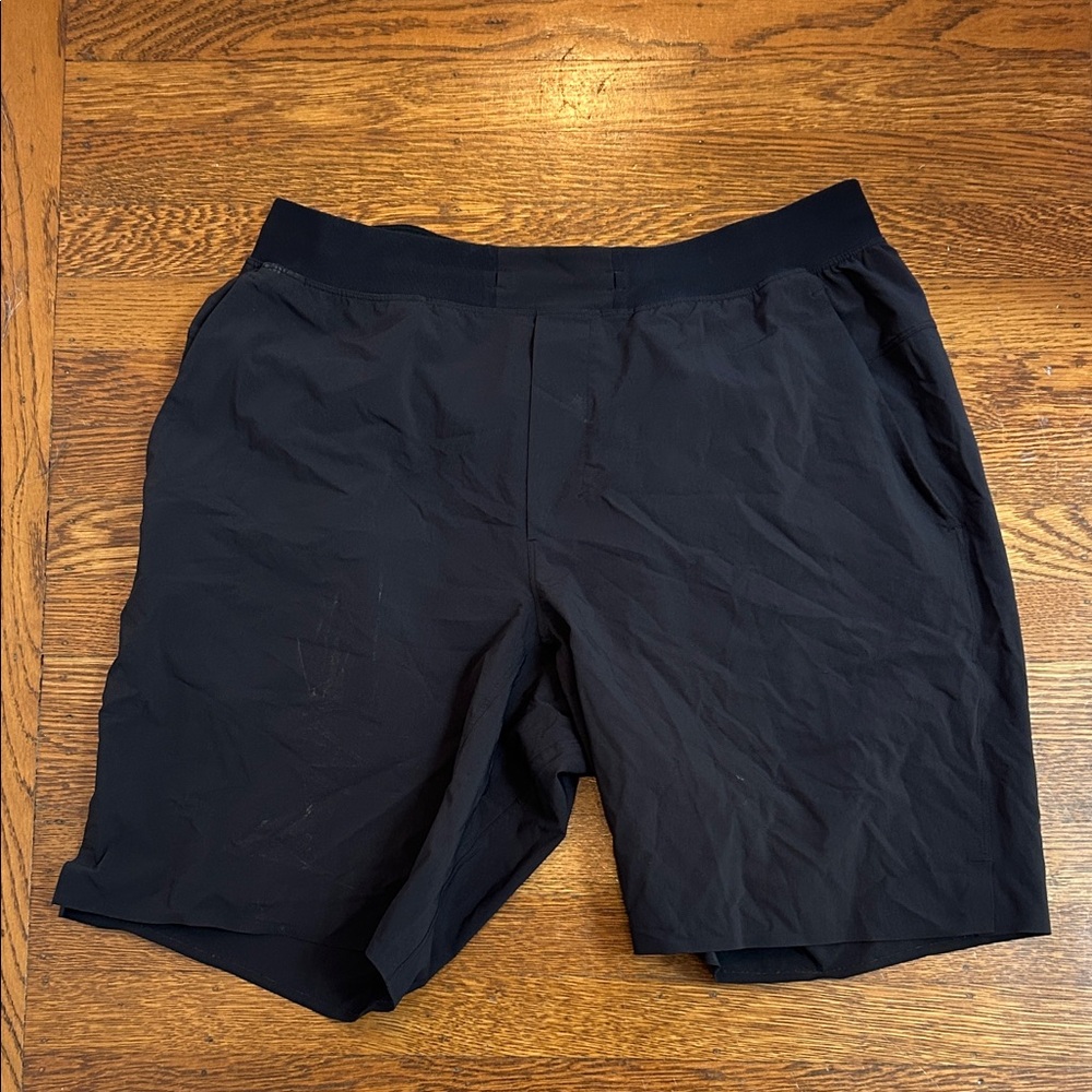 lululemon athletica Men's Black Athletic Shorts